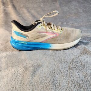 Brooks Shoes Mens 10.5 Gray Blue Hyperion Tempo Sneaker Athleisure Running